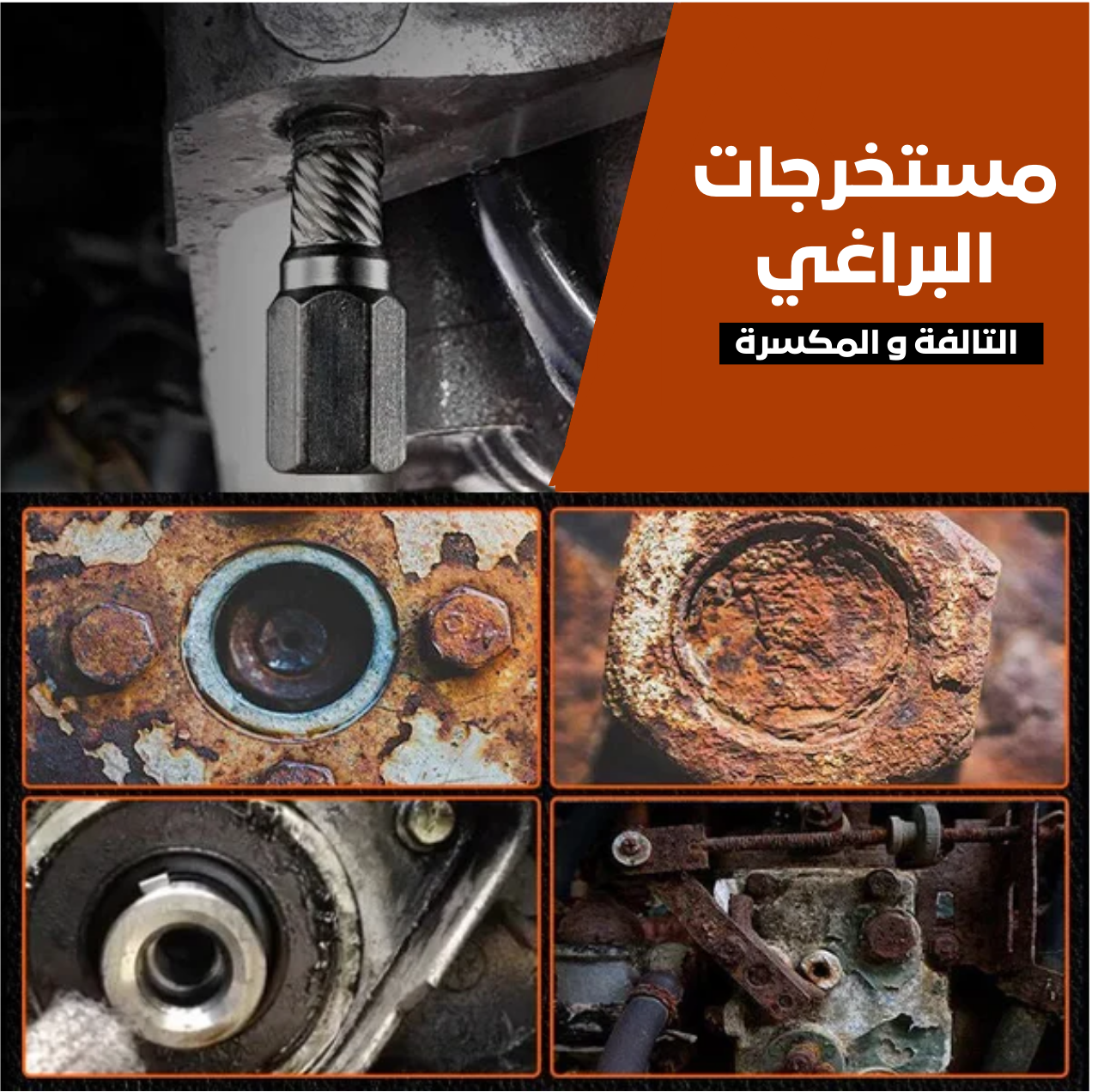 حقيبة ازالة البراغي و المسامير التالفة (25 قطعة)